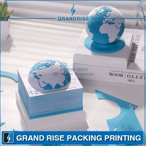 2025 Earth Calendar-3D Convenient Sticker Globe Paper Sculpture Decoration Earth Model Desk Calendar Board