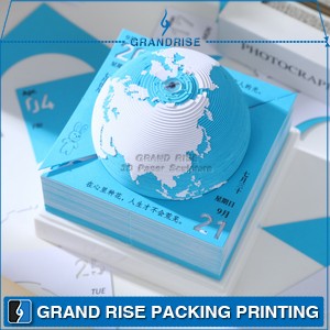 2025 Diy Decor Memo Pad Earth Sculpture Gift Calendars 3d Art Paper Calendar