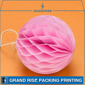 批發手工紙蜂窩球蜂窩紙懸掛蜂窩裝飾