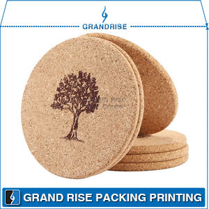 Custom Cup Mat Cork Coasters with Print Logo 
