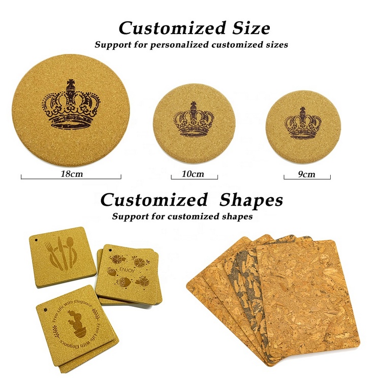 Custom Cork Coaster