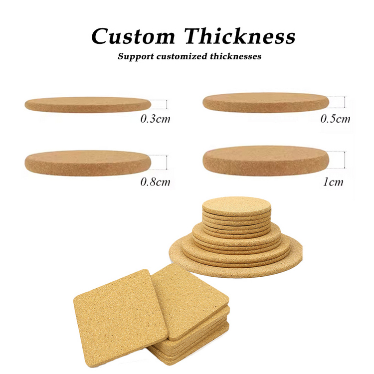 Custom Cork Coaster