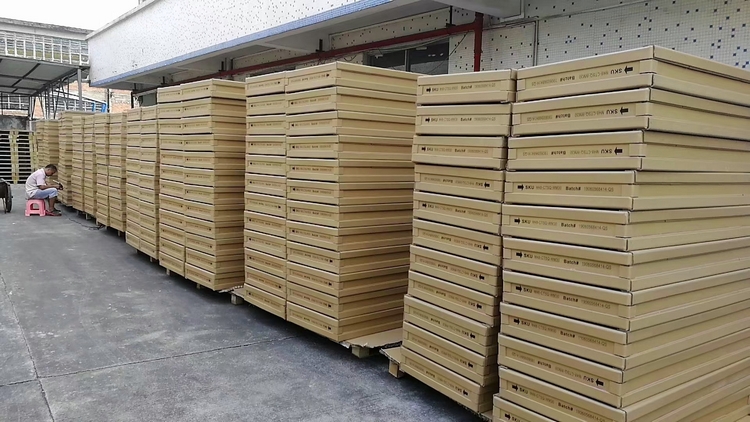 Paper Honeycomb Tree Christmas Hanging Ornaments